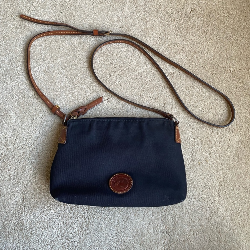 Dooney & Burke Black Crossbody Pouchette